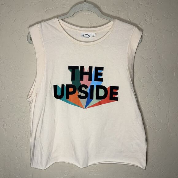 The upside graphic copped muscle tank - Picture 3 of 7